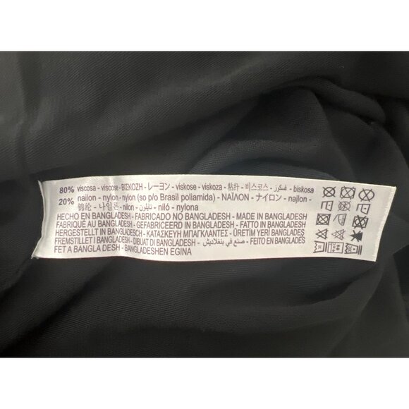 Zara Sheer Black Fitted Top - Picture 6 of 6